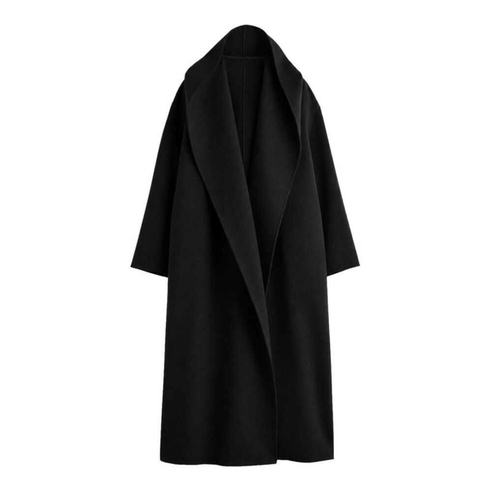 Toteme Women Long Wool Coat With Hood